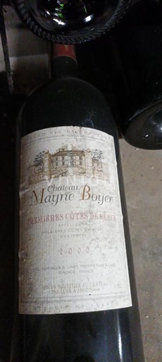 Bordoja E paspecifikuar Château Mayne Boyer 2006