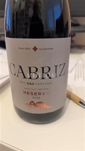 Португалија Дао Cabriz Reserva 2022