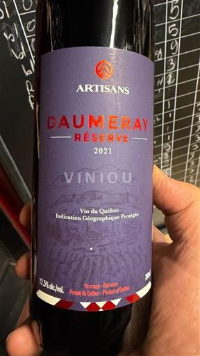 Quebec Ikke spesifisert Artisans Daumeray Réserve 2021