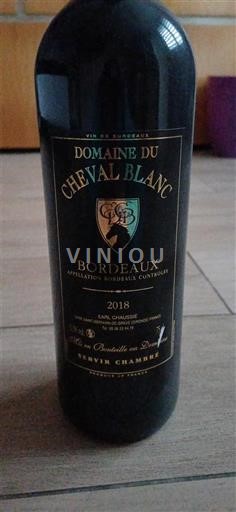 Bordoja Bordo Domaine Cheval Blanc 2018