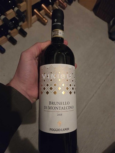 Toscana Brunello di Montalcino Poggio Landi 2018