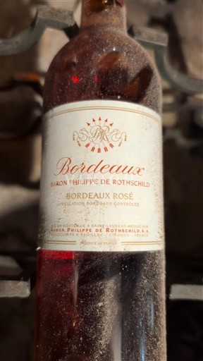 Burdeos Bordeaux rosado Baron Philippe de Rothschild Sin añada