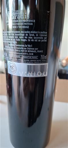 Provence Kodrat e Aix-en-Provansës Château Paradis 2021