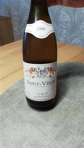 Burgundi Saint-Véran Benoît Lafont 2006