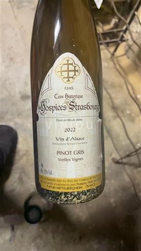 Алзас Аласас Hospices de Strasbourg Vieilles Vignes 2022