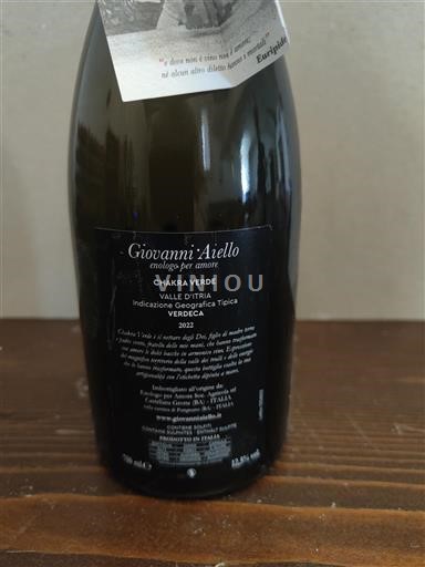 Apulija Nespecificirano Giovanni Aiello Chakra Verde 2022