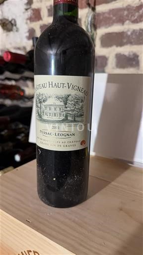 Bordeaux Pessac-Léognan Château Haut-Vigneau 2011