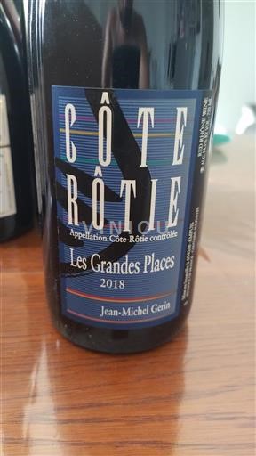 Vallée du Rhône Côte-rôtie Jean-Michel Gerin Les Grandes Places 2018