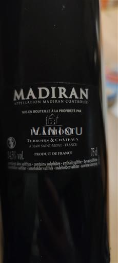 Sydvestfrankrig Madiran Plaimont Ikke årgangsbestemt