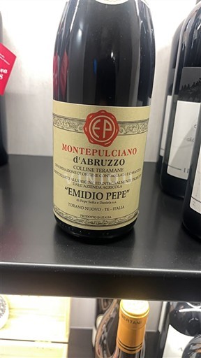 Abruco Монтепулчано д'Абруцо Emidio Pepe Non Millésimé