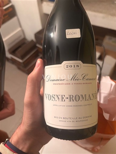 Burgundi Vosne-Romanée Domaine Méo-Camuzet 2018