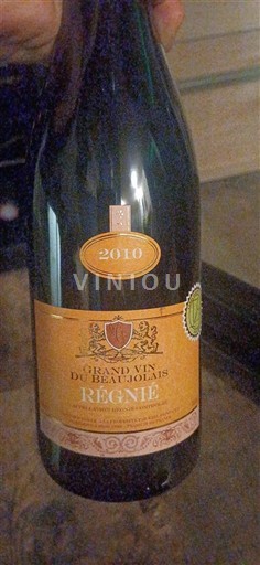 Beaujolais Régnié Château Cave du Château de Chénas 2010