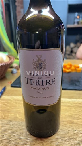 Bordoja Margaux Grand Cru Château Tertre 2020