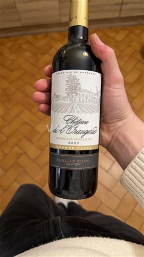 Bordoja Bordeaux Supérieur Château La Brangère Grande 2022