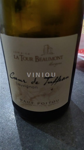 Poitou-Šarant Haut-Poitu Domaine La Tour Beaumont Cœur de Tuffeau 2024