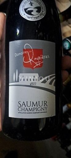 Dolina Loare Сомир-шампини Domaine S Daynières 2022