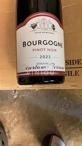 Burgundi Domaine Désertaux-Ferrand Pinot Noir 2023