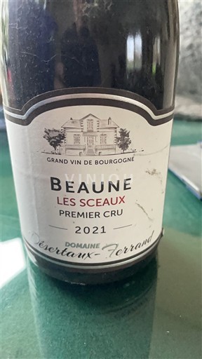 Burgundi Beaune Premier Cru Domaine Bertaut-Ferrand Les Sceaux 2021