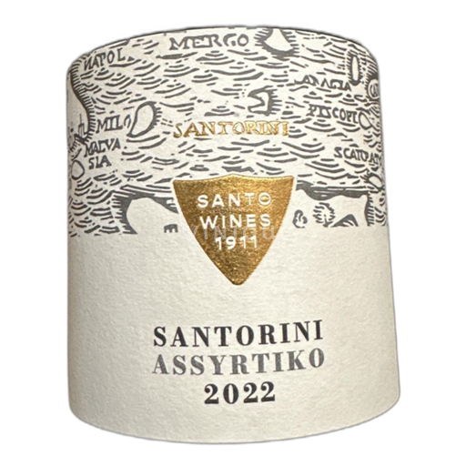 Egejski otoki Santorini Santo Wines Assyrtiko 2022