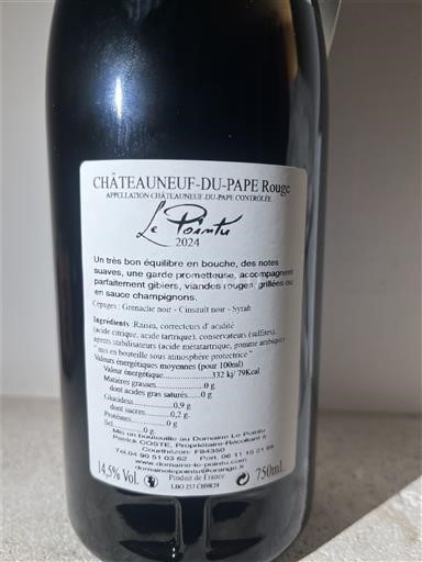 Рона долина Шатонеф-дю-Пап Domaine Le Pointu Le Pointu 2024