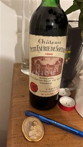 Bordoja Saint-Émilion Grand Cru Grand Cru Château Petit Faurie de Soutard 1966