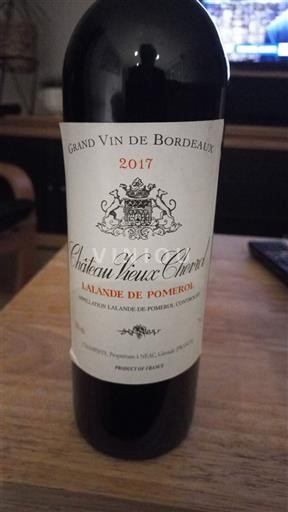 Bordoja Lalande-de-pomerol Château Vieux Chevrol 2017