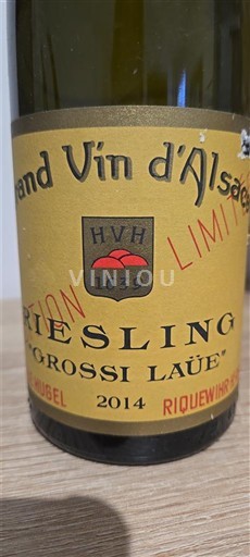 Алзас Rizling Grand Cru Hugel Grossi Laüe 2014