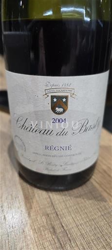 Beaujolais Régnié Château Basty 2004