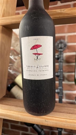 Bordoja Bordo Domaine Lalande Terrasse de Lalande 2007