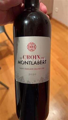 Bordoja Saint-Émilion Grand Cru Grand Cru Château Montlabert La Croix de Montlabert 2020
