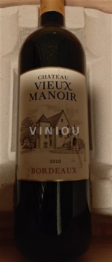 Bordoja Bordo Château Vieux Manoir 2020