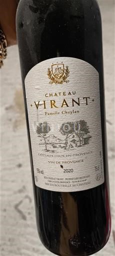 Provence Coteaux-d'Aix-en-Provence Château Virant 2020