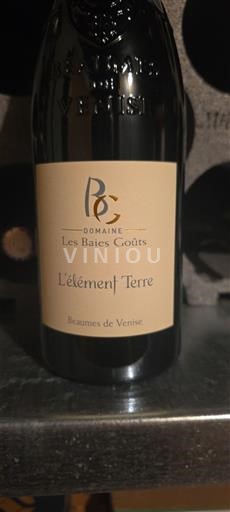 Рона долина Бом де Ваниз Domaine Les Baies Goûts L'élément Terre 2024