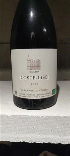Languedoc Corbières Fontcouvert Sélection Coste-Lise 2015