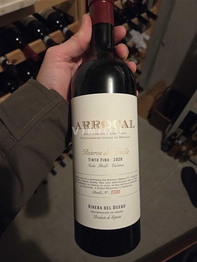 Kastilja dhe Leoni Ribera del Duero Arrocal Reserva de Familia 2020