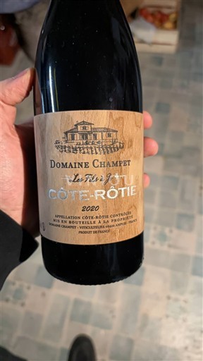 Lugina e Ronës Côte-rôtie Domaine Champet Les Fils à Jo 2020