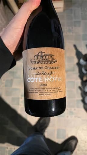 Lugina e Ronës Côte-rôtie Domaine Champet Les Fils & J.M. 2020