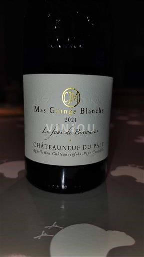 Lugina e Ronës Châteauneuf-du-Pape Mas Grange Blanche La font de Bouscarasse 2021