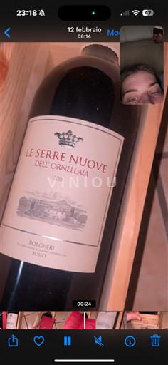 Toskana Nespecificirano Tenuta dell'Ornellaia Le Serre Nuove dell'Ornellaia 2018