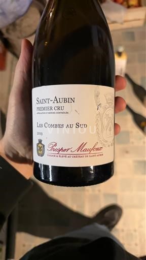 Burgund Saint-Aubin Premier Cru Prosper Maufoux Les Combes au Sud 2019