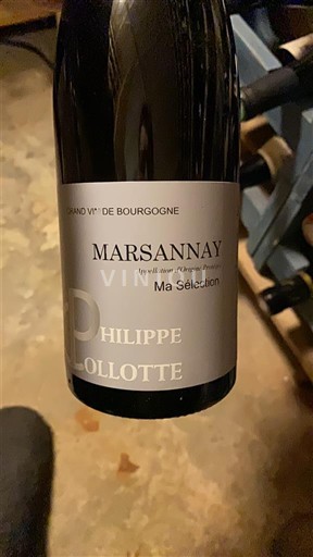 Burgund Marsannay Philippe Collotte Ma Sélection Ohne Jahrgang