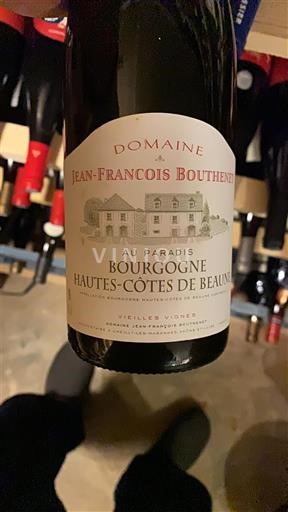 Burgundi Hautes Côtes de Beaune Domaine Jean-François Bouthenet Au Paradis Jo Viti