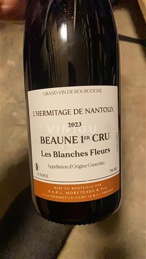 Burgundi Beaune Premier Cru L'Hermitage de Nantoux Les Blanches Fleurs 2023