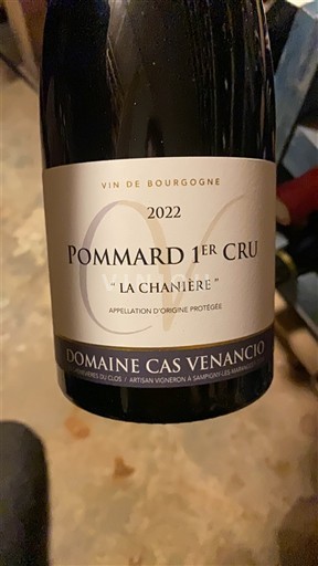 Burgund Pommard Premier Cru Domaine Cas Venancio La Chanière 2022