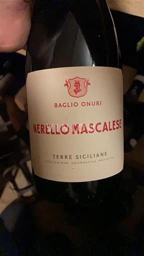 Сицилија Сицилија Земља Baglio Onuri Nerello Mascalese 2022