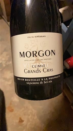 Beaujolais Morgon Vignerons de Bel-Air Grands Cras 2021