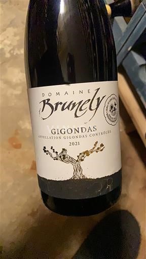 Lugina e Ronës Gigondas Domaine Brunely 2021