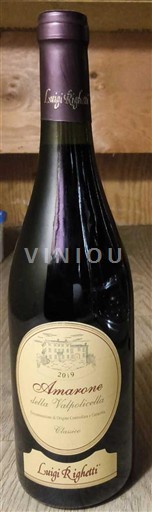 Veneto Амароне дела Валполичела Luigi Righetti 2019