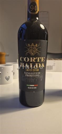 Vin Rouge sec Limited Edition Corte Balda Non millésimé Itali Pulia E paspecifikuar DOC
