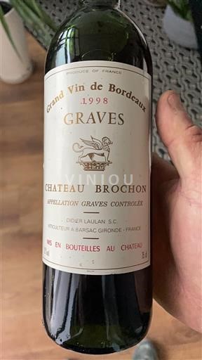 Bordeaux Graves Château Brochon 1998